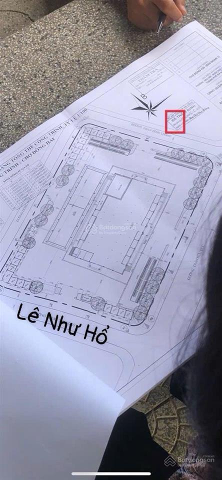 Bán lô đất 2 mặt tiền đường lê như hổ & đông hải 11 view khu đất xây chợ đông hải