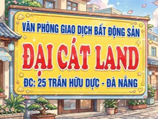 Bán lô đất 2 mặt tiền đường lê như hổ & đông hải 11 view khu đất xây chợ đông hải