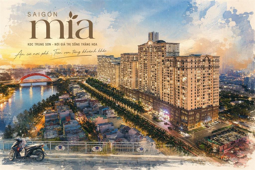 Bán căn hộ saigon mia có sân vườn 2pn 77m2, giá siêu tốt. hàng hiếm, thương lượng chính chủ.
