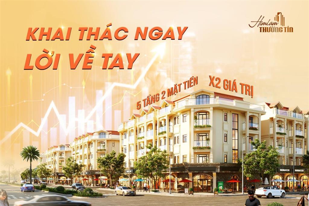 Căn chuyển nhượng him lam thường tín đẹp tháng 9. giá 12,8 tỷ/căn  sổ đỏ có sẵn.  0944 960 ***