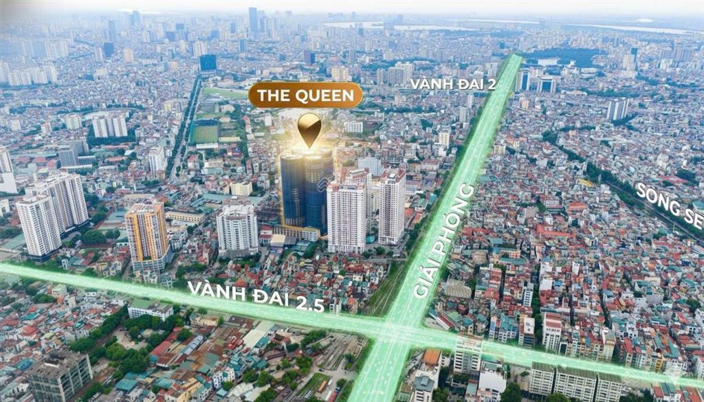 Mua nhà xịn  rước xe sang lì xì đầu xuân đến 650 triệu khi mua căn hộ the queen 360 giải phóng
