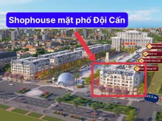 Bán nhà mặt phố đội cấn, mặt phố hùng vương quảng trường võ nguyên giáp, thái nguyên.