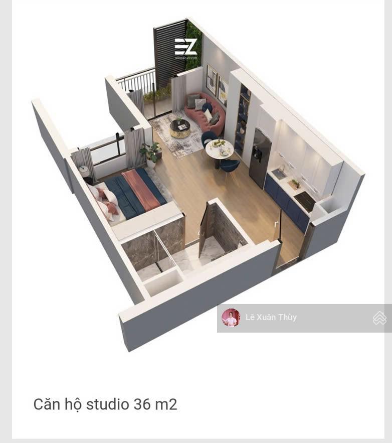 Rẻ nhất thị trường chỉ 2.850 tỷ căn studio 36 m2 tòa beverly 1 vinhomes ocp1 . 0869 547 ***