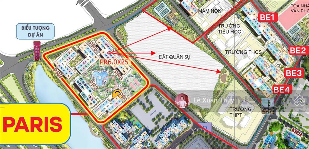 Hiếm! căn 1 phòng ngủ, trục 25 tòa paris 6 vinhomes 1, giá chỉ 3,150 tỷ.  0869 547 ***