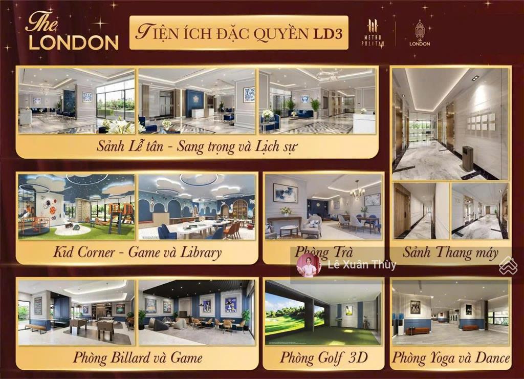 Cắt lỗ 142 triệu vào giá gốc, căn 1 ngủ london chỉ còn giá 2,830 tỷ, đông bắc.  0869 547 ***
