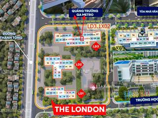 Cắt lỗ 50 triệu vào giá hđmb, căn 1n london 3 tầng trung, đông bắc nhận nhà t9.2026.  0869 547 ***