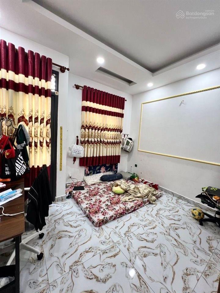 Bán nhà 2 mặt tiền sát cầu hậu giang q6 4 x 16 ko lộ giới 4 tầng nhà mới đẹp giá 8,x tỷ