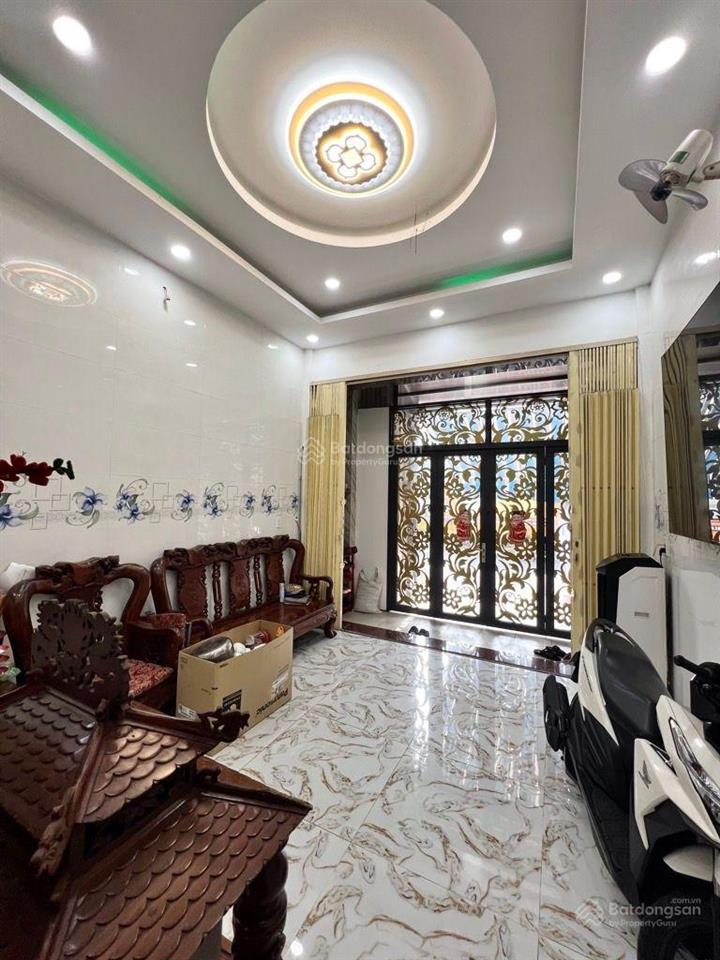 Bán nhà 2 mặt tiền sát cầu hậu giang q6 4 x 16 ko lộ giới 4 tầng nhà mới đẹp giá 8,x tỷ