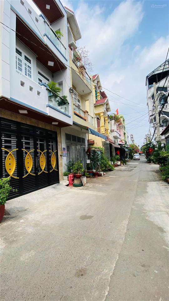 Nhà mới lk 45, dt 64m(4x16), hẻm 8m thông, 3 tầng 3pn 4wc, ko qh, ko lộ giới nhỉnh 5ty xíu