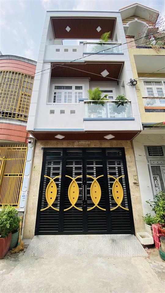 Nhà mới lk 45, dt 64m(4x16), hẻm 8m thông, 3 tầng 3pn 4wc, ko qh, ko lộ giới nhỉnh 5ty xíu