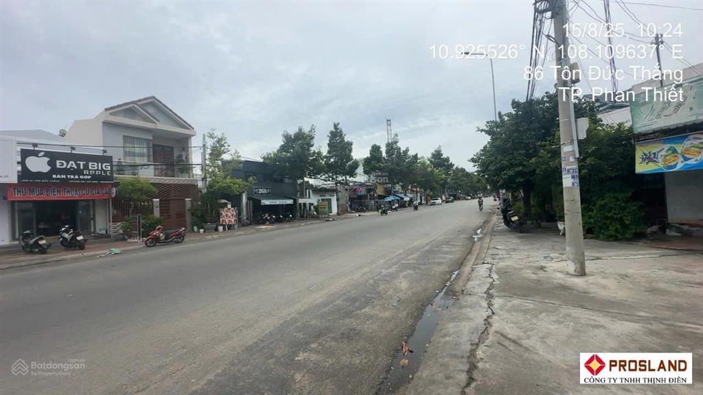 Bán nhà mặt phố tại tôn đức thắng, hưng long, phan thiết, bình thuận  324.2m2  giá thỏa thuận