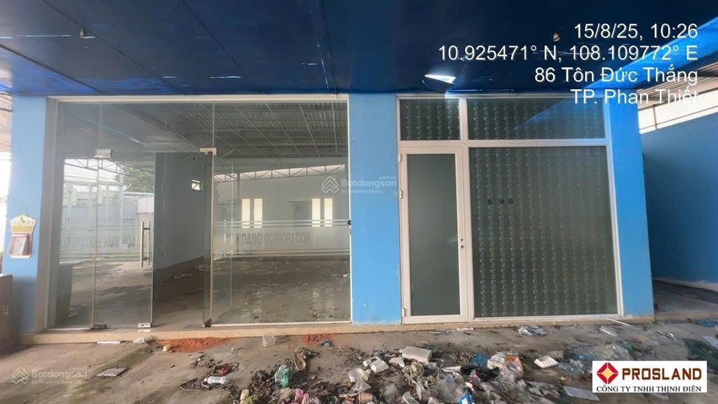 Bán nhà mặt phố tại tôn đức thắng, hưng long, phan thiết, bình thuận  324.2m2  giá thỏa thuận