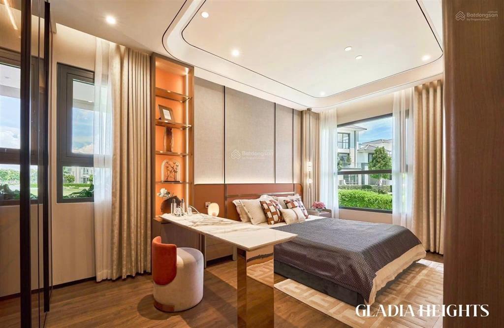 Hiếm sở hữu 2pn thô 85m² view sông gladia heights giá cực tốt vốn chỉ 10% nhận nhà thiết kế ngay