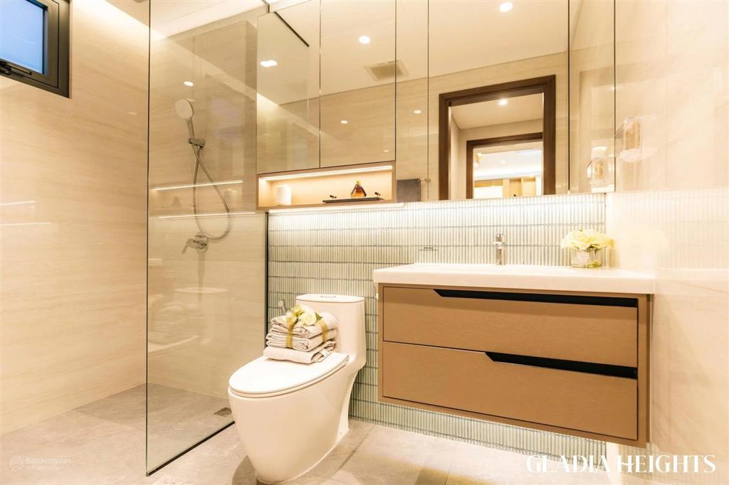 Quận 2  vốn 10% từ 650 triệu sở hữu căn 2pn hạng a gladia heights  bảo chứng keppel & khang điền