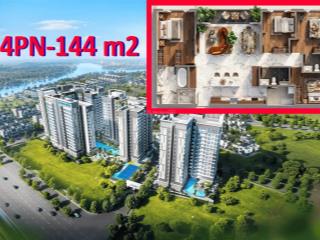 4pn đông nam 144m2 view hồ bơi bản thiết kế tinh hoa giới hạn gladia heights chỉ 10% sở hữu ngay