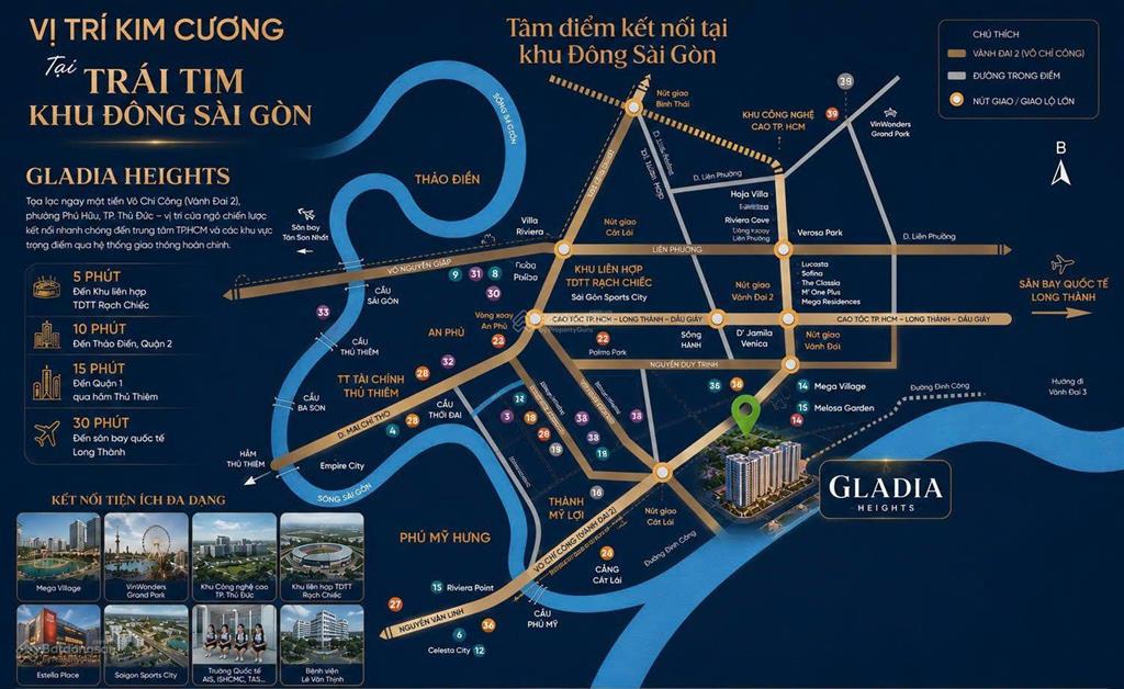 4pn đông nam 144m2 view hồ bơi bản thiết kế tinh hoa giới hạn gladia heights chỉ 10% sở hữu ngay