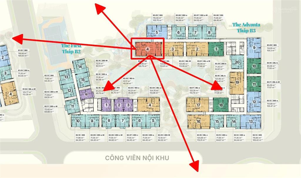 4pn đông nam 144m2 view hồ bơi bản thiết kế tinh hoa giới hạn gladia heights chỉ 10% sở hữu ngay