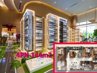 Căn 4pn 144m2 gladia heights tt sớm ưu đãi 17%  hàng hiếm 3 view q1, nội khu hồ bơi, cv trung tâm