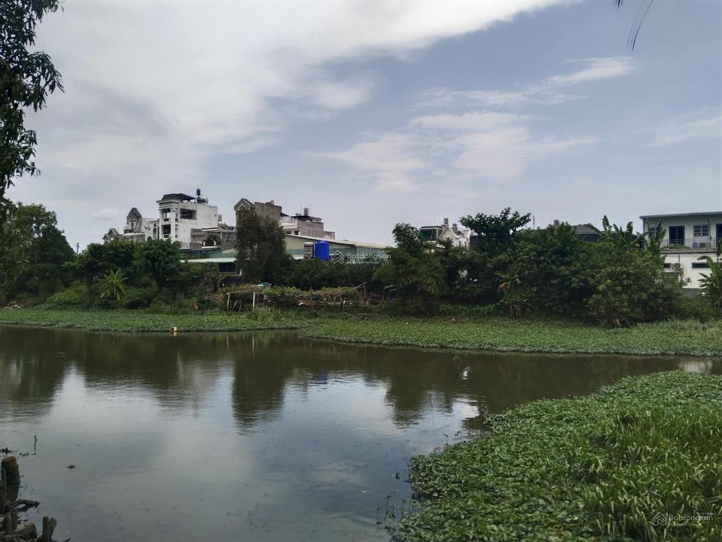 Gấp bán giảm 2,5 tỷ còn 12,5 tỷ  mặt tiền sông vàm thuật thạnh lộc, quận 12  373m2, 9x42m