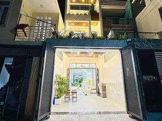 Thạnh xuân 25 q12 ngay ub phường  3 tầng 80m2 4x20 full nội thất  hẻm 8m thông  chỉ 6,75 tỷ