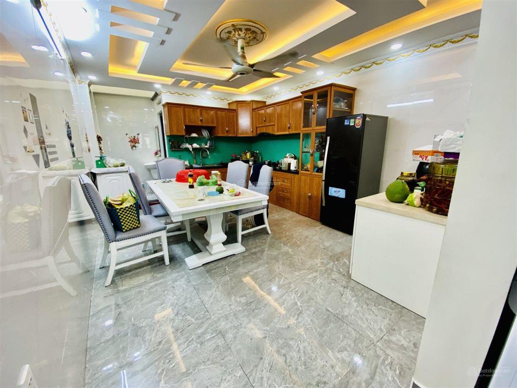 Thạnh xuân 24 quận 12  4 tầng 67m2 4x17  hẻm nhựa xe tải thông  nội thất xịn  chỉ 6,2 tỷ