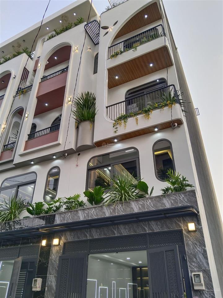 Siêu phẩm 5 tầng 4x17 full nội thất xịn  thạnh xuân 25 quận 12  hẻm nhựa 6m  chỉ 7,15 tỷ