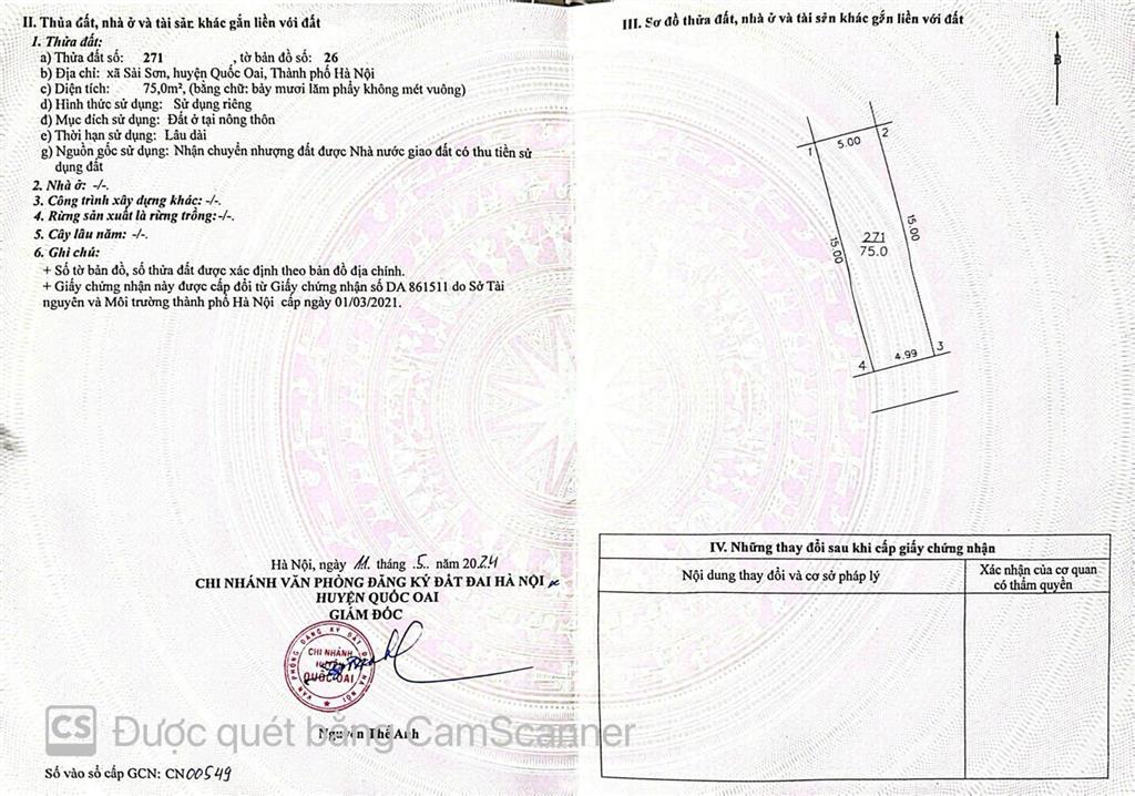 [hot] cần bán nhanh đất khu đấu giá khánh tân, 75m2  5.x tỷ