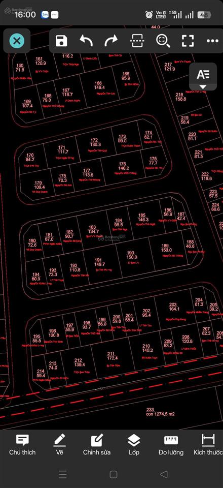 Đất dịch vụ 4.5ha sát vành đai 3.5, 50m mặt tiền 4m đường nhựa, vỉa hè, tài chính +9.x tỷ