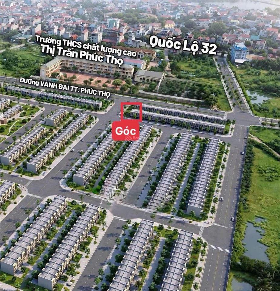 Cắt lỗ 200 triệu ô góc 128m đất đấu giá trung tâm phúc thọ chỉ còn 4,946 tỷ