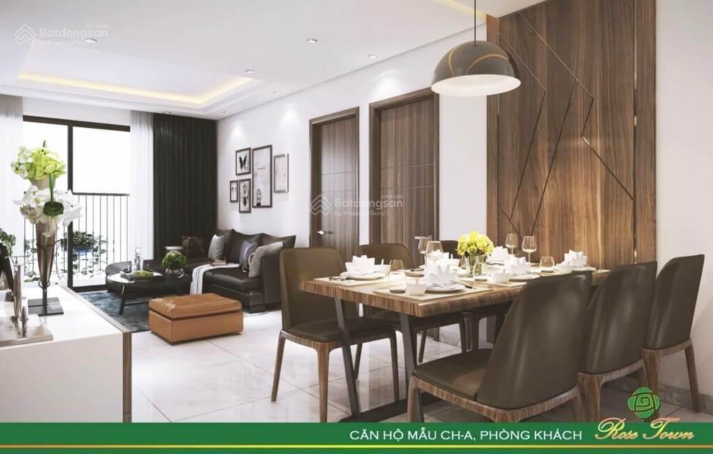Chung cư rosetown 79 ngọc hồi, quỹ căn 2pn và 3pn, giá chỉ từ hơn 5 tỷsở hữu lâu dài
