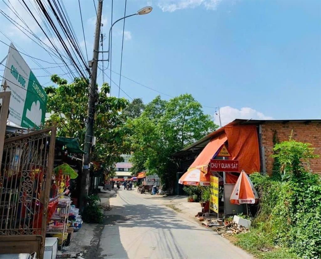 Lô đất hướng đông tứ trạch 174m2 mt đường lê thị nghiên, ngay cạnh trường thcs tân thạnh đông, shr