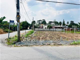 Bán lô góc 2 mặt tiền trần văn chẩm 134m2 sổ mới 2025 ngay công viên nước củ chi, từ tl8 vào 200m