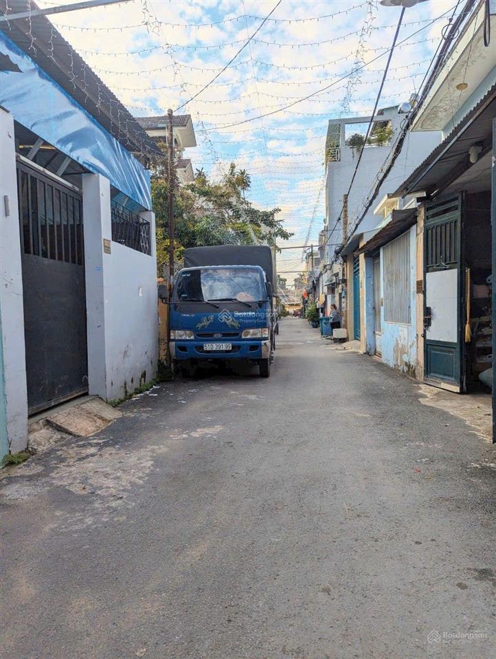 Bán lô đất 4x20m (78m2)  hẻm xe hơi thông  gần đường bờ sông tham lương  phường an hội tây gò vấ