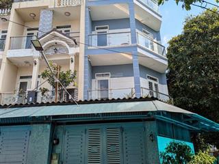 Hẻm xe hơi 8m  căn góc 4 tầng  ngang 5m dài 15m  full nội thất  phạm văn chiêu phường 9