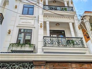 Bán biệt thự mini ngang 6m  4 tầng có thang máy  hẻm 6m thông 1 trục đường lê văn thọ p.9 gò vấp