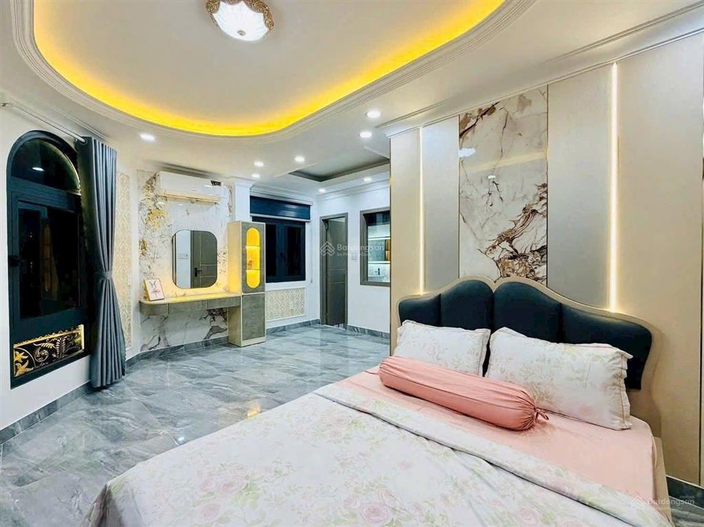 Bán căn góc 2 mặt hẻm xe hơi  thang máy  5 tầng  full nội thất  đường quang trung  hơn 7 tỷ