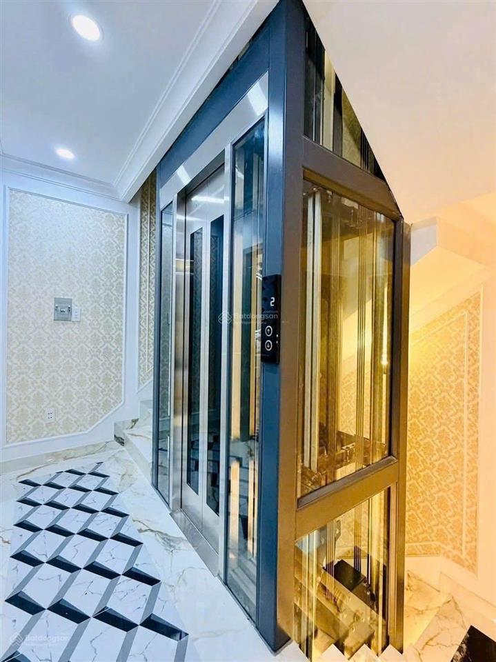 Bán căn góc 2 mặt hẻm xe hơi  thang máy  5 tầng  full nội thất  đường quang trung  hơn 7 tỷ