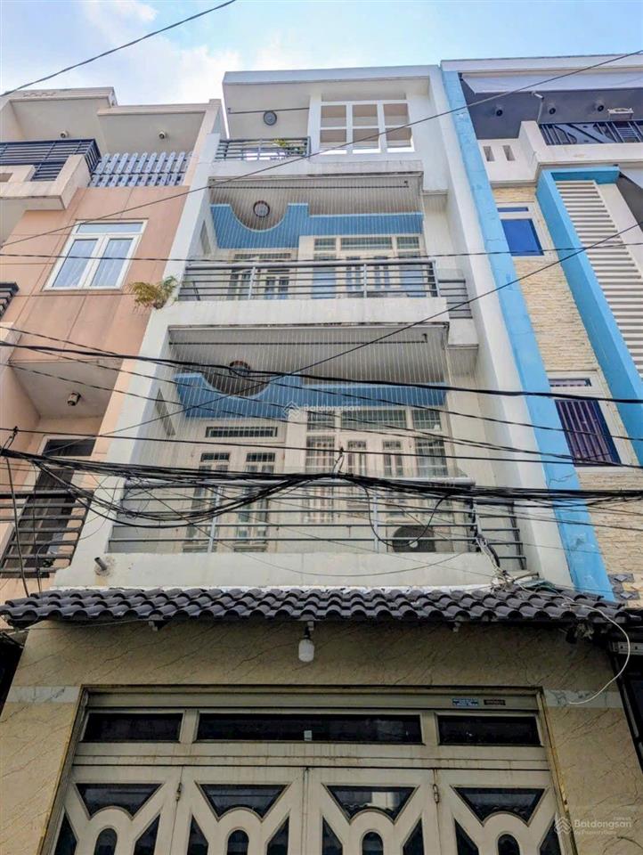 Giảm 300tr  nhà 4 tầng  dt 4x15m  hẻm 6m  đường số 21 quang trung phường 8