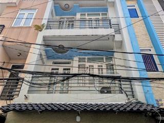 Giảm 300tr  nhà 4 tầng  dt 4x15m  hẻm 6m  đường số 21 quang trung phường 8