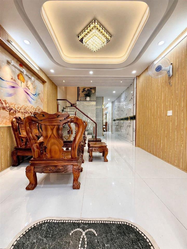 Giảm 300tr  chỉ còn 8,5 tỷ bán nhà mới full nội thất  hẻm xh  có thang máy  dt 4m x 16m  4tầng