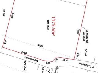 QUỸ ĐẤT 2.300M² – 1/ VÕ THỊ THỪA – GẦN SÔNG SÀI GÒN NGAY QL1A, Q12