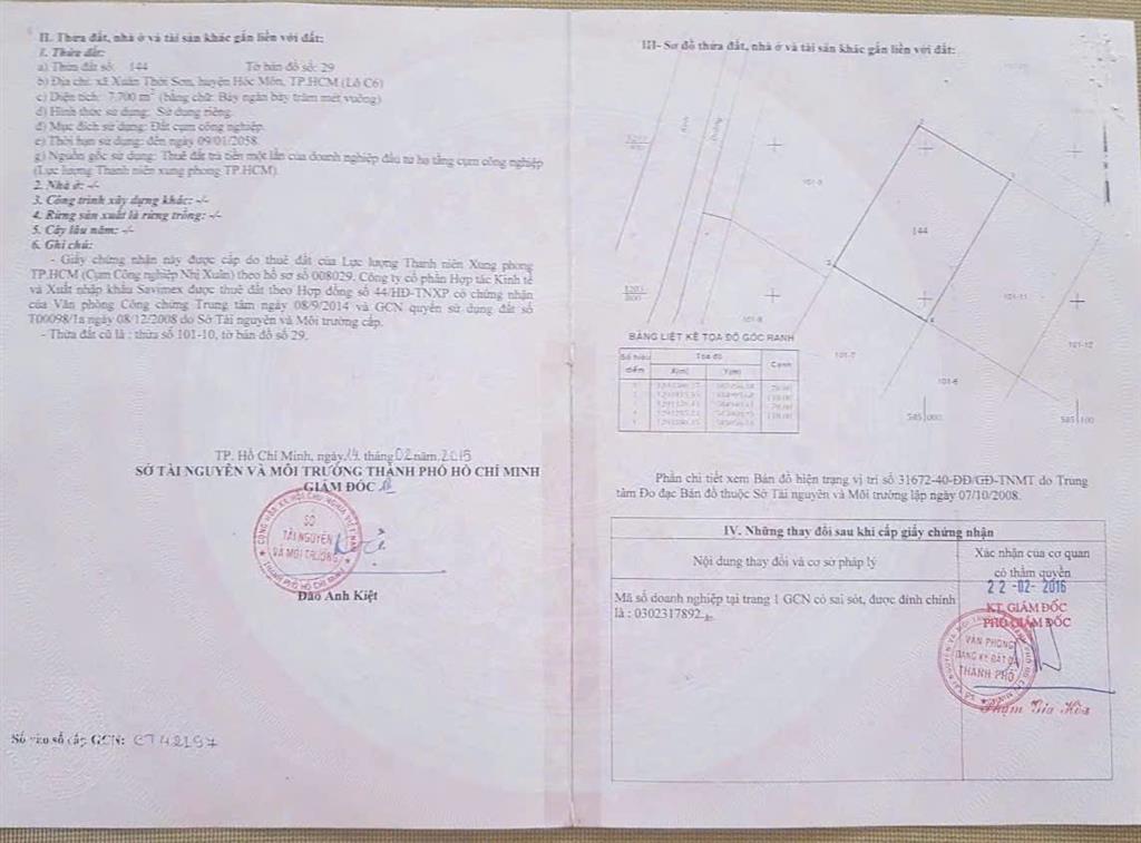 ĐẤT SKC 7.000M² – ĐƯỜNG CONTAINER – XÂY XƯỞNG NGAY TẠI HÓC MÔN