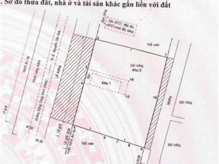 SIÊU PHẨM MT ĐẶNG CÔNG BỈNH – NGANG 61M – 3.341M² – CHỈ 16TR/M²