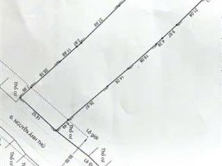 BÁN GẤP QUỸ ĐẤT MẶT TIỀN NGUYỄN ẢNH THỦ, HÓC MÔN - 2.800m² – GIÁ 145 Tỷ