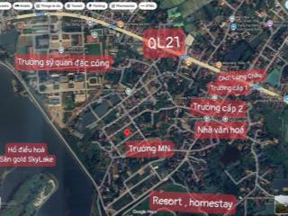 Chính chủ gửi bán 120m tái định cư văn mỹ hoàng văn thụ chương mỹ hà nội. + giá yêu thương