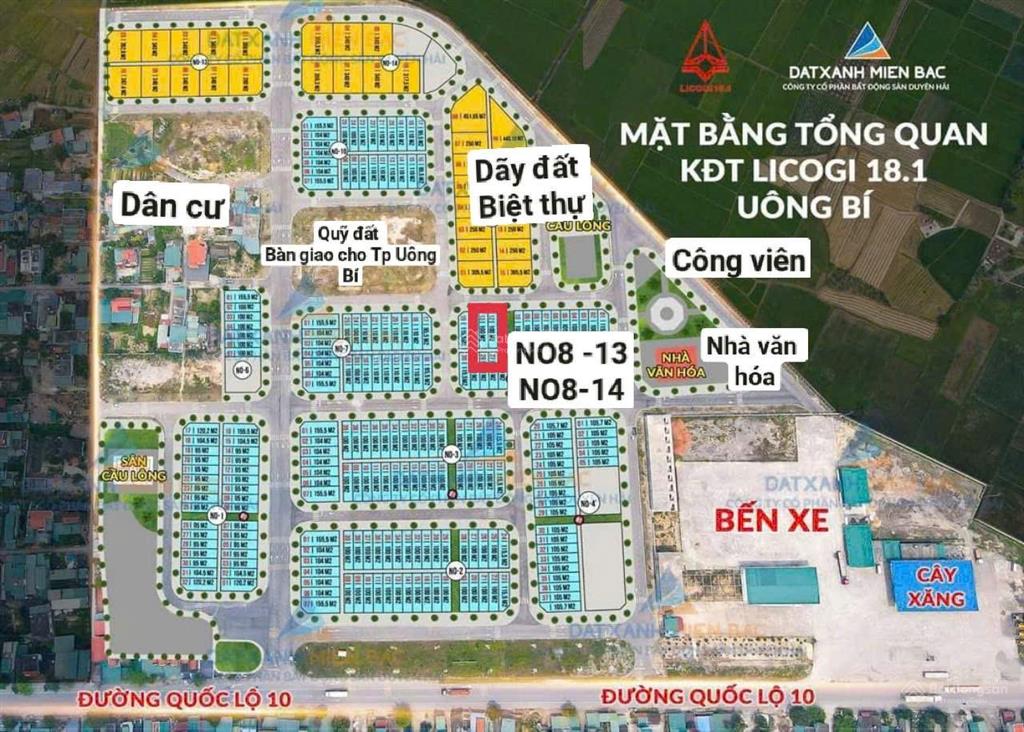 Đón sóng ga đường sắt tốc độ cao hà nội quảng ninh đi qua yên tử e có 2 lô đất quy hoạch 100m2