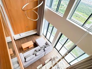 The crest  metropole bán căn loft 3pn  full nội thất  tầng cao view sông, city thoáng