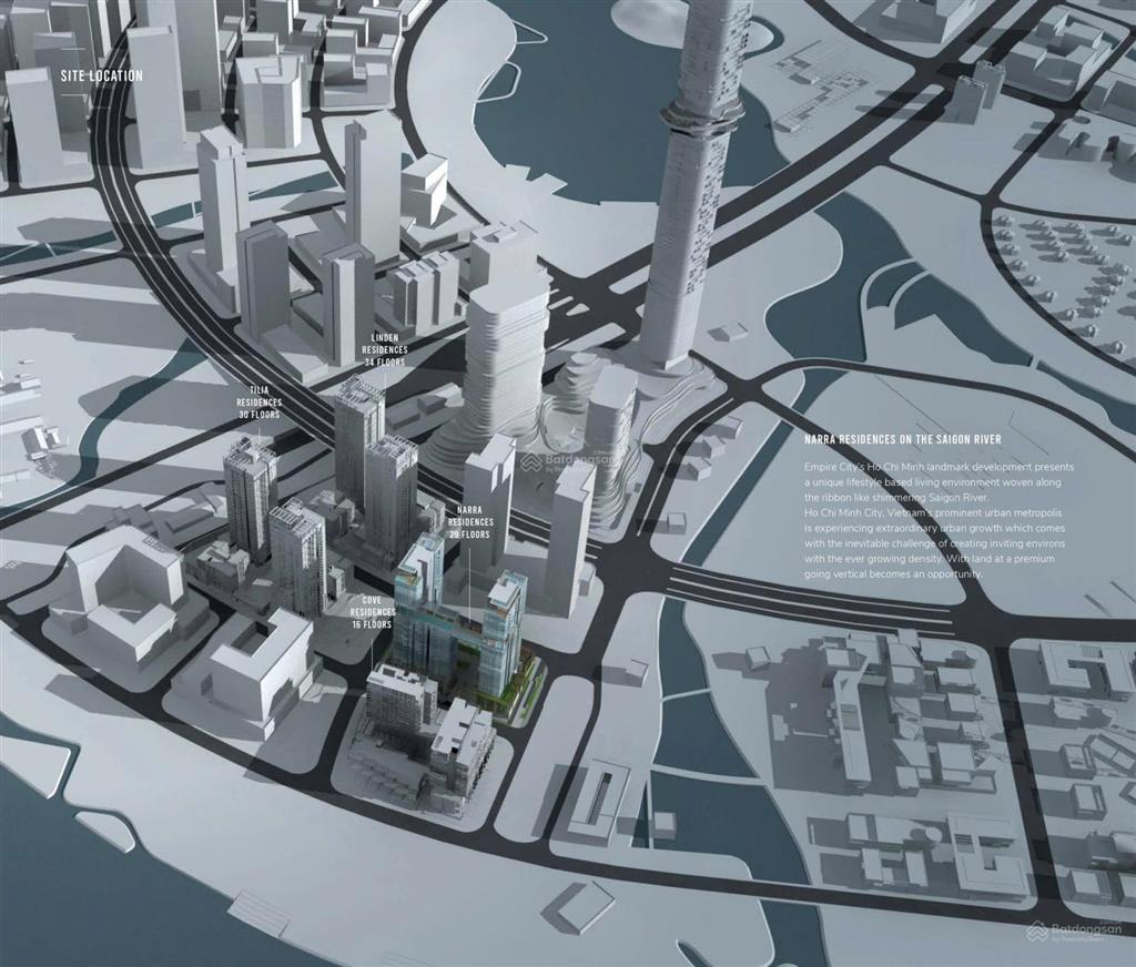 Empire city  thủ thiêm chuyển nhượng căn góc 1pn siêu hiếm tầng cao view sông thoáng