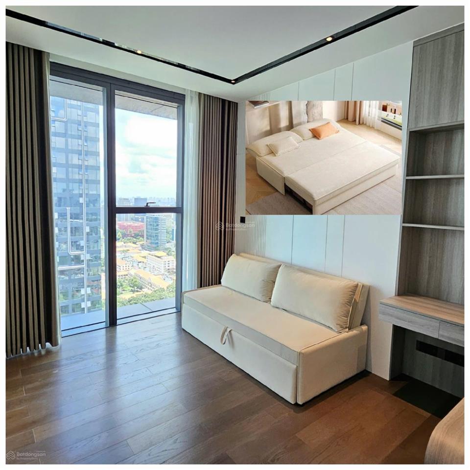 Grand marina saigon cho thuê căn hộ 2pn tầng cao view sông, cầu bason thoáng