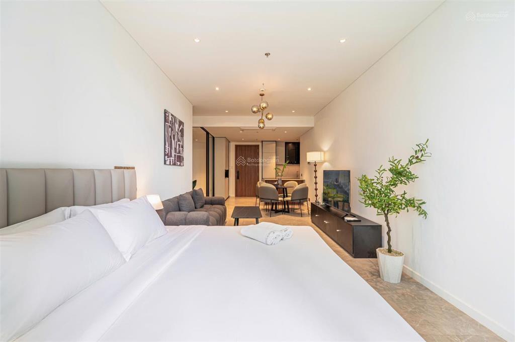 The crest  metropole bán căn 1pn +1  full nội thất  view nội khu thoáng